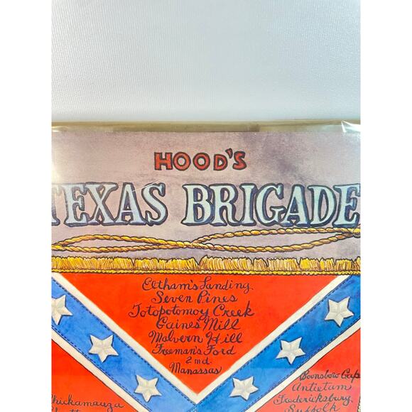 Hood's Texas Brigade: Tom Jones' Sketch Book 1st Edition 1988 Fine/VG Civil War - Picture 2 of 11